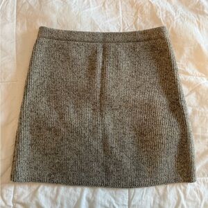 Zara Cream Wool Women's Skirt